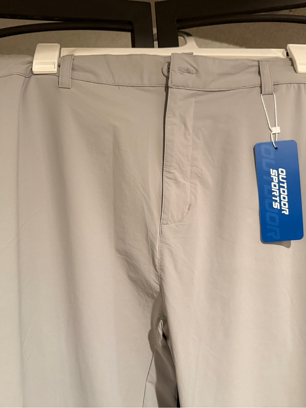 Men's Size 40 Light Gray Casual Pants - Outdoorsports. NWT‎